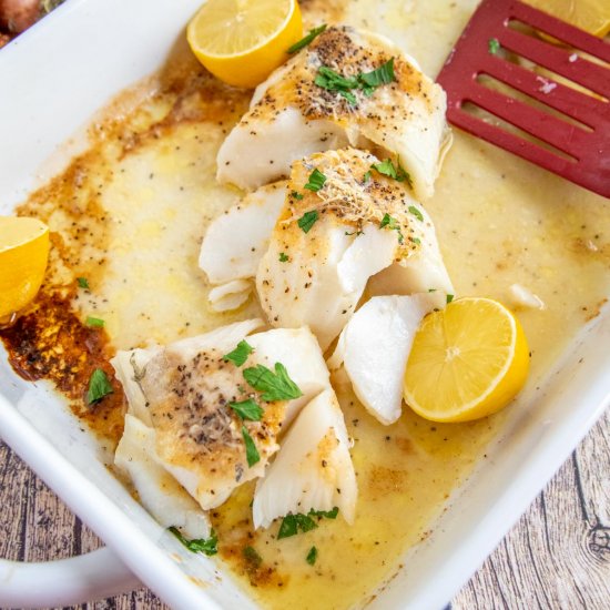 Oven Baked Fish (with Lemon)