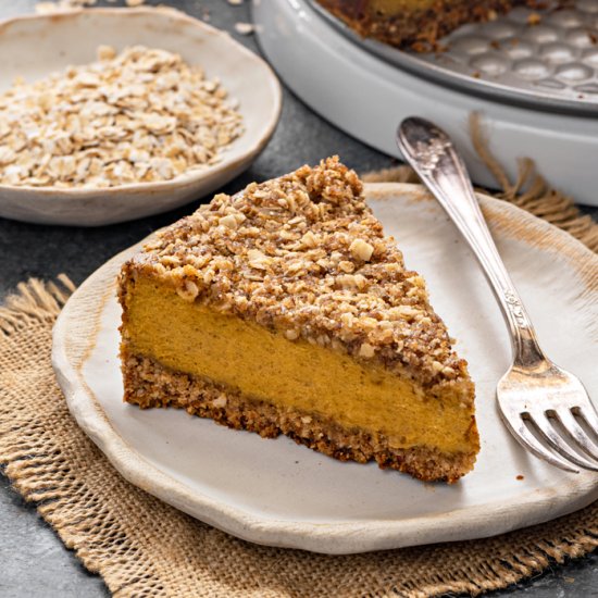 Gluten Free Pumpkin Cheesecake