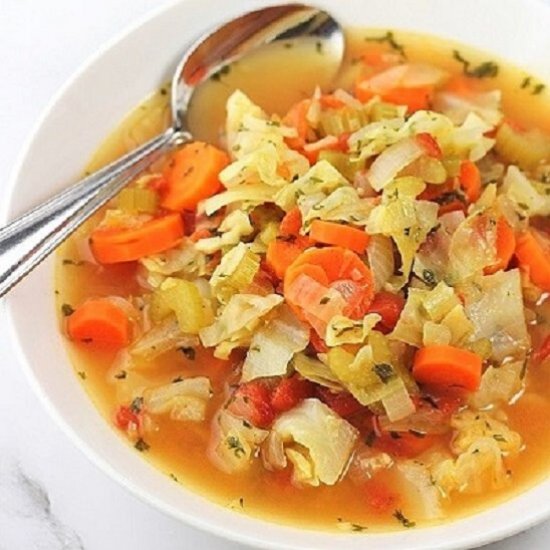 easy low-calorie cabbage soup