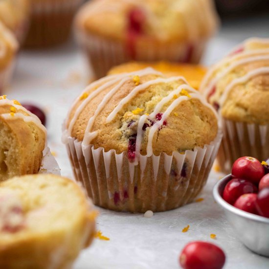 Cranberry orange muffins