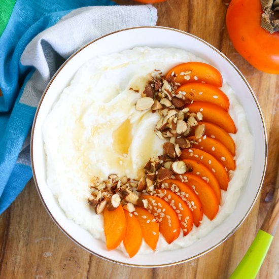 Persimmon Yogurt Bowls