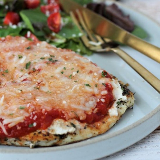 Lightened Up Chicken Parmesan