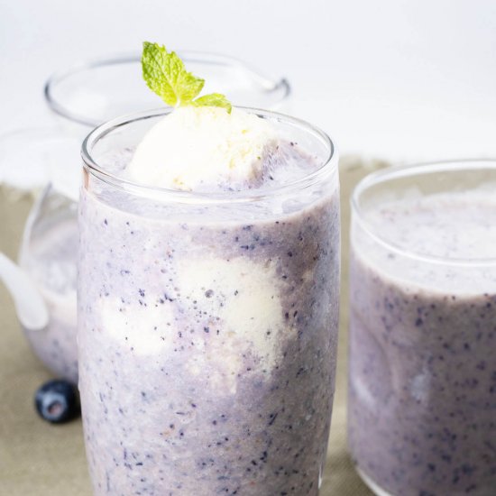 Healthy Blueberry Banana Smoothie