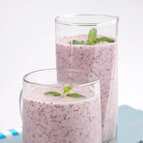 Healthy Blueberry Smoothie Recipe