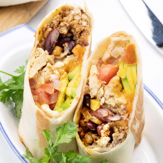 Easy Breakfast Burrito Recipe