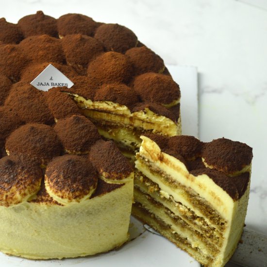 Tiramisu Layer Cake