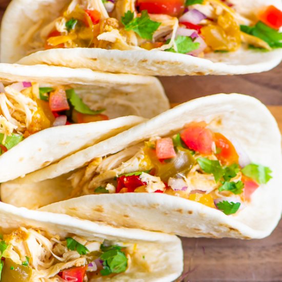 Slow Cooker Chicken Fajitas