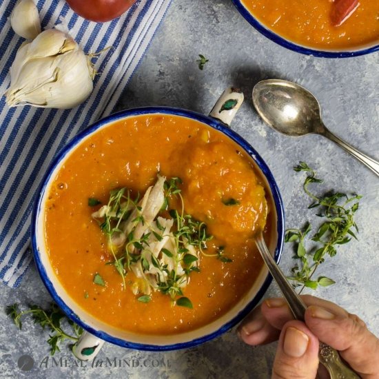 Butternut Squash-Tomato Soup