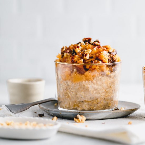 Pumpkin Pie Overnight Oats