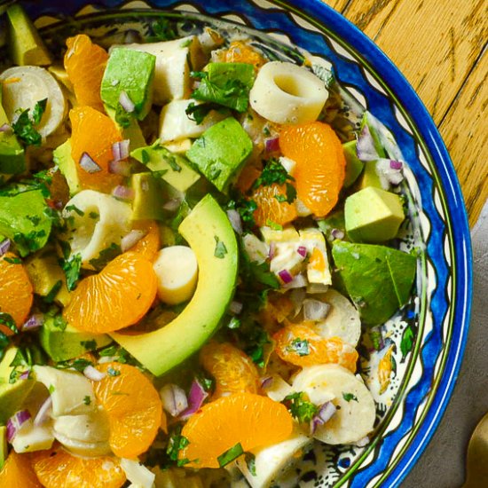 Hearts of Palm, Avocado Salad