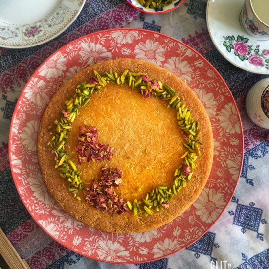 Kunafa with Cream