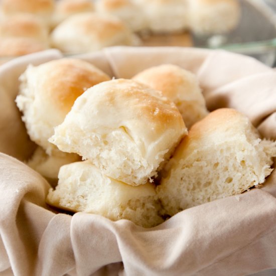 Soft Yeast Dinner Rolls