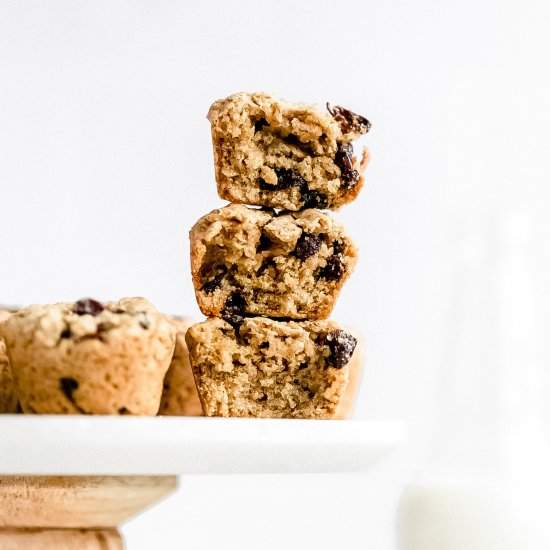 Mini Oatmeal Raisin Cookie Cups