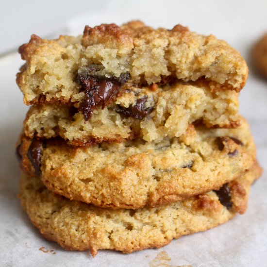 Banana Almond Flour Cookies