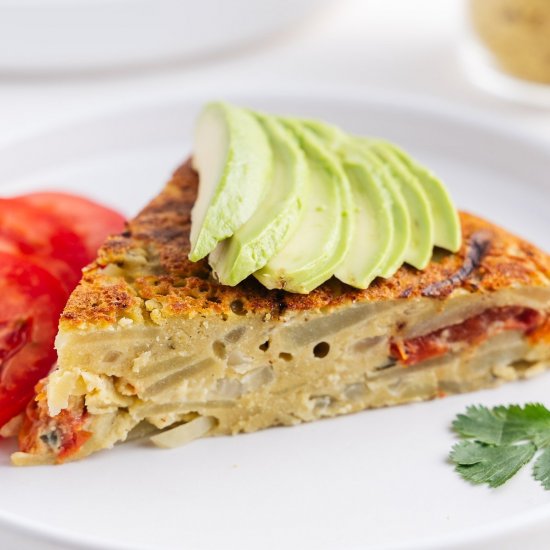 vegan spanish omelette