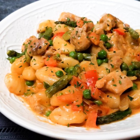 spicy chicken chipotle gnocchi