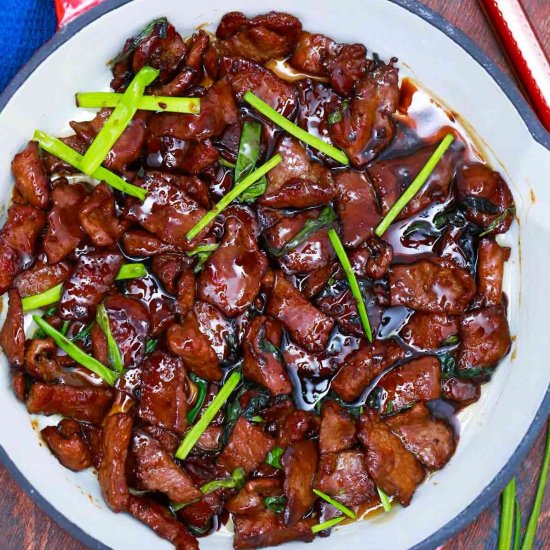 Low Carb Mongolian Beef