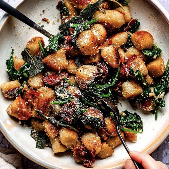 Cauliflower Gnocchi Sage Brown Butt