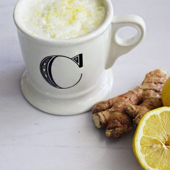 Hot Lemon Ginger Detox Tonic