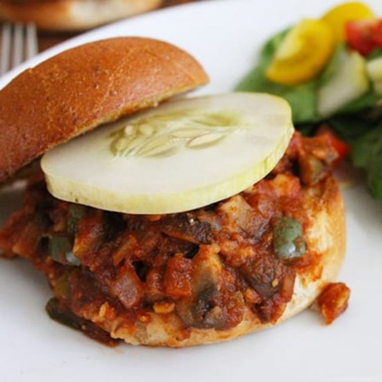 Vegetarian Chickpea Sloppy Joes