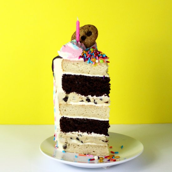 Cookie Dough Birthday Cake!