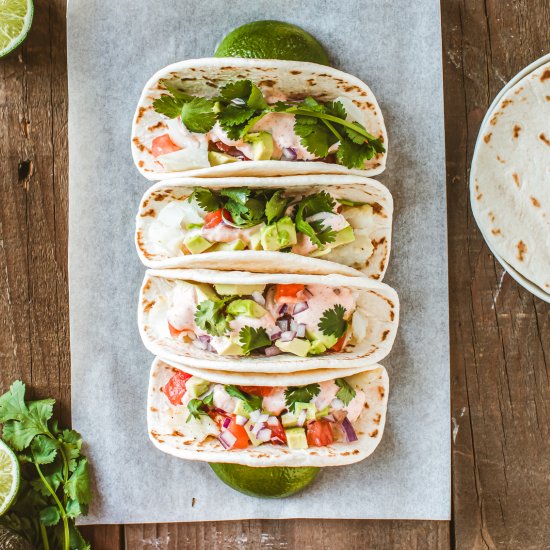 Baked Baja Fish Tacos