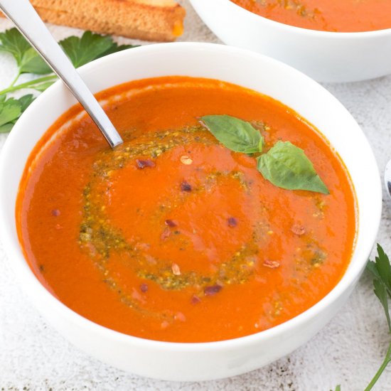 Roasted Tomato Soup Recipe