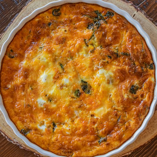 Chorizo Baked Frittata