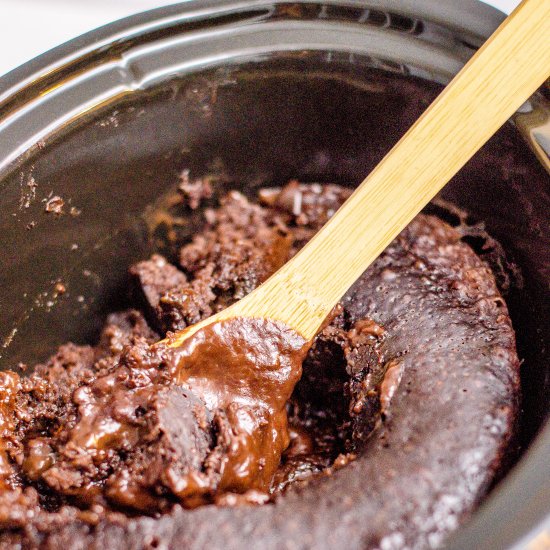 Crockpot Chocolate Lava Cake