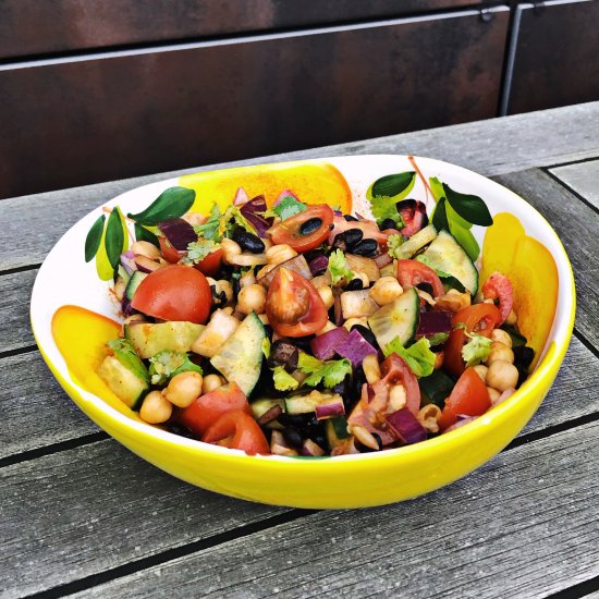 Chilli Lemon Bean Salad