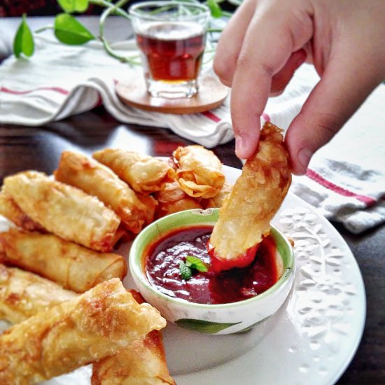 Indonesian Fried Shrimp dumpling