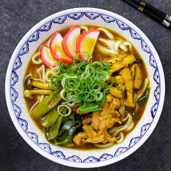 Warming Chicken Curry Udon