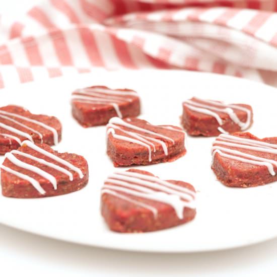 No-Bake Red Velvet Cookies