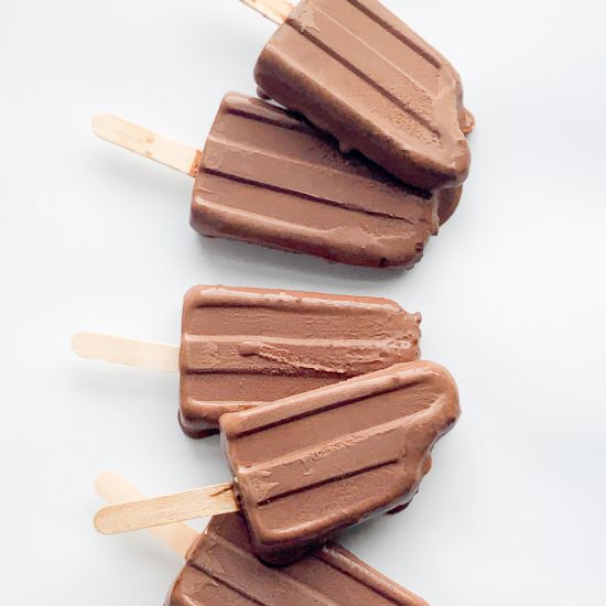 Easy Homemade Fudgesicles