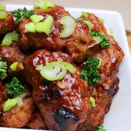 Seitan Buffalo Wings