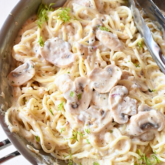 Creamy Mushroom Pasta