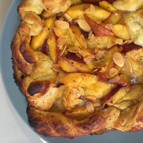 Nectarine galette