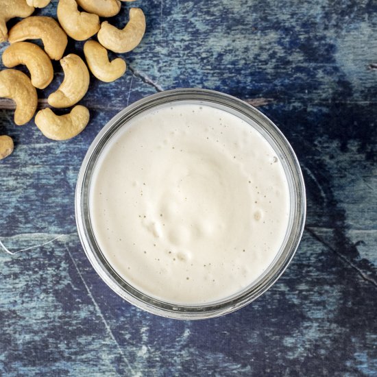 Cashew Cream Sauce