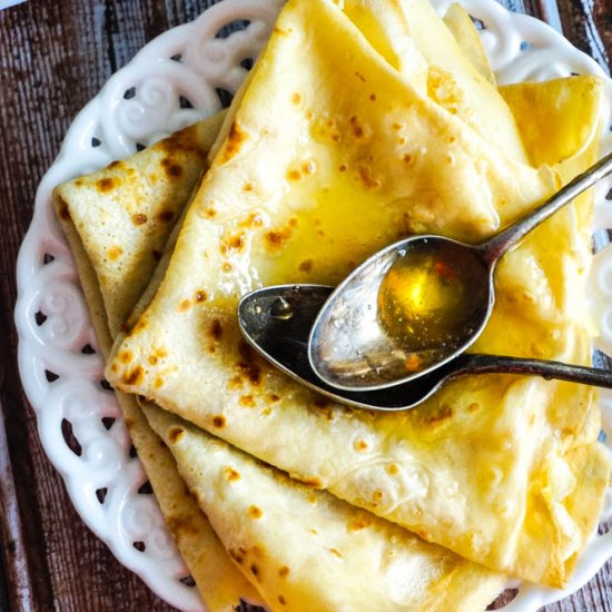 Russian Pancakes (Crepes) – Blini