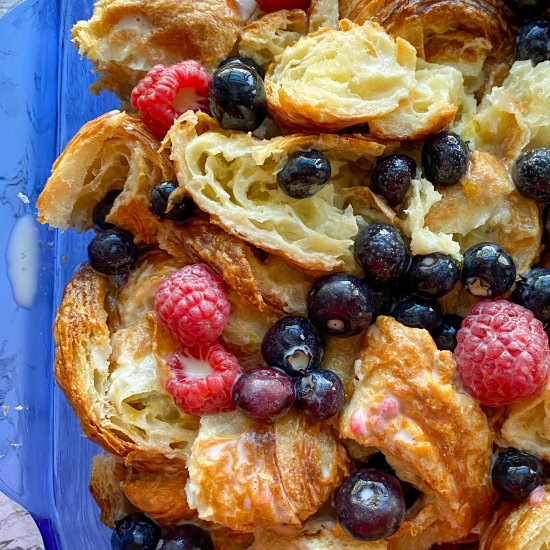 Croissant Bread Pudding