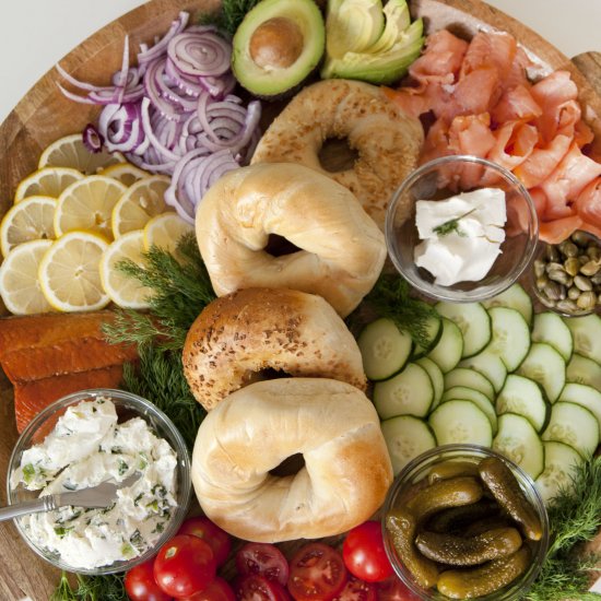 The Ultimate Bagel Board