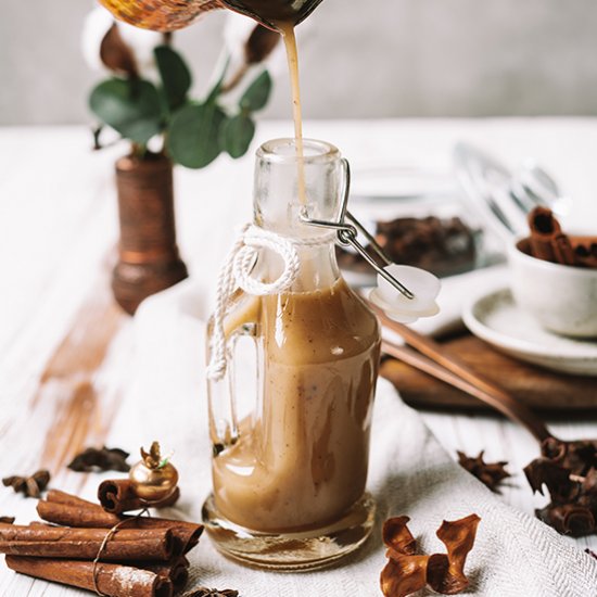 Homemade Vanilla Spice Keto Creamer