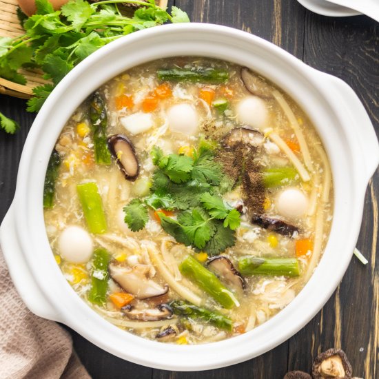 Vietnamese Crab and Asparagus Soup