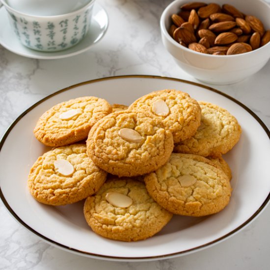 Chinese Almond Cookies