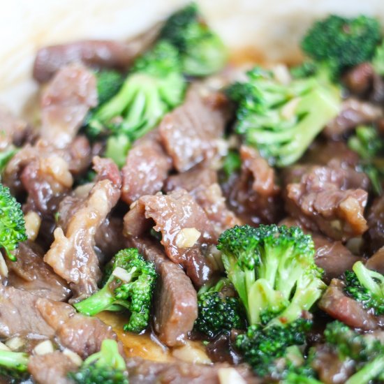 Crockpot Beef and Broccoli