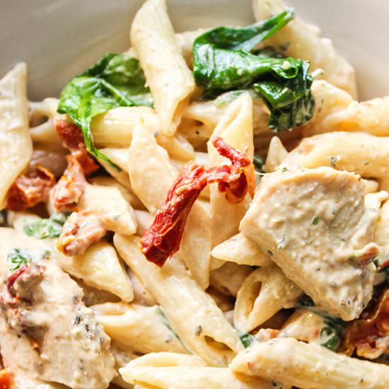 Creamy Tuscan Chicken Pasta