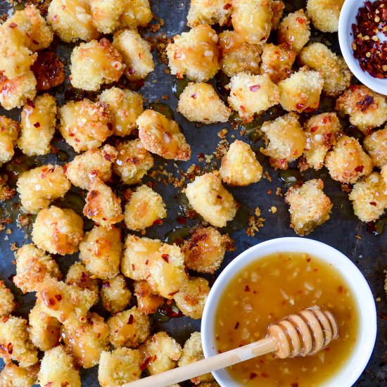 Baked Popcorn Chicken