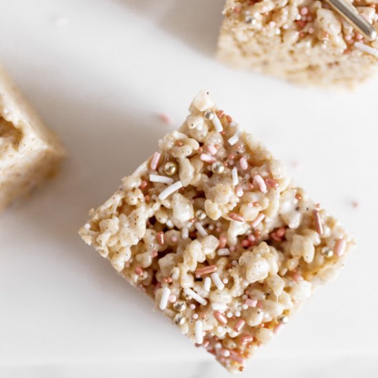 Brown Butter Rice Krispie Treats