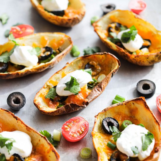 Air Fryer Potato Skins