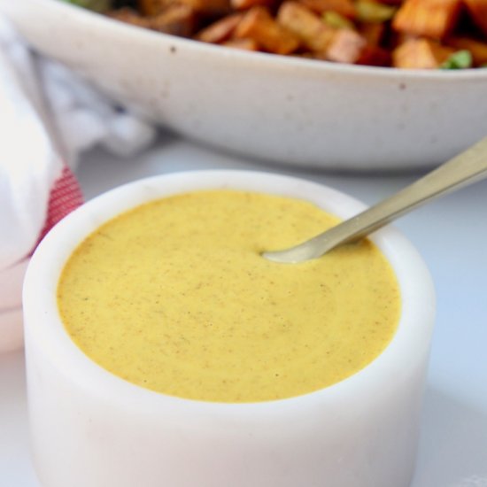 Turmeric Almond Butter Dressing